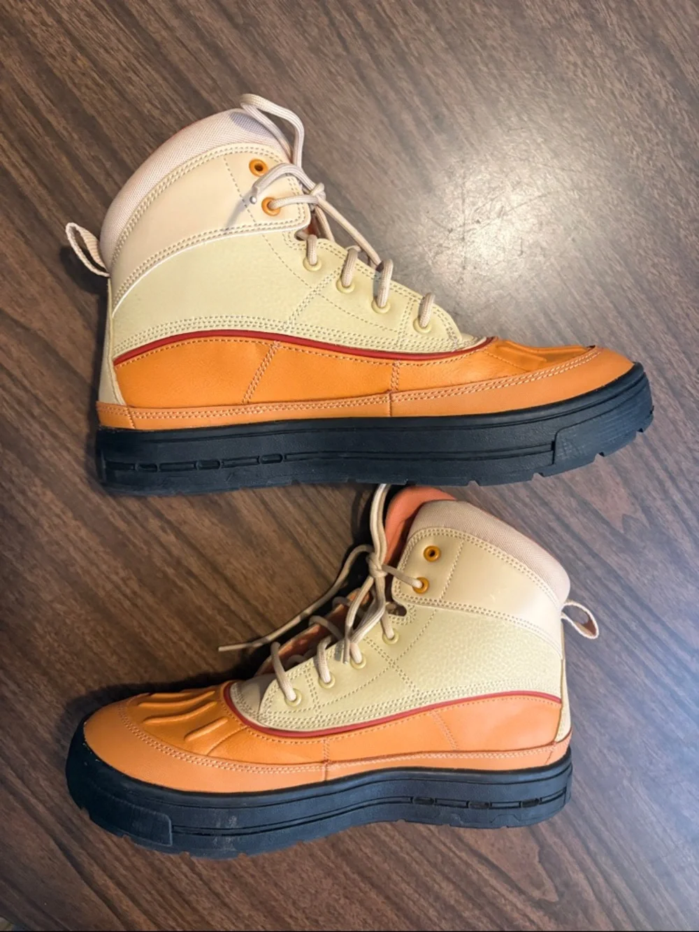 Nike Woodside 2 High GS Sesame Hot Curry Clay Boot Kids 7 Women 8.5 - Picture 4 of 7